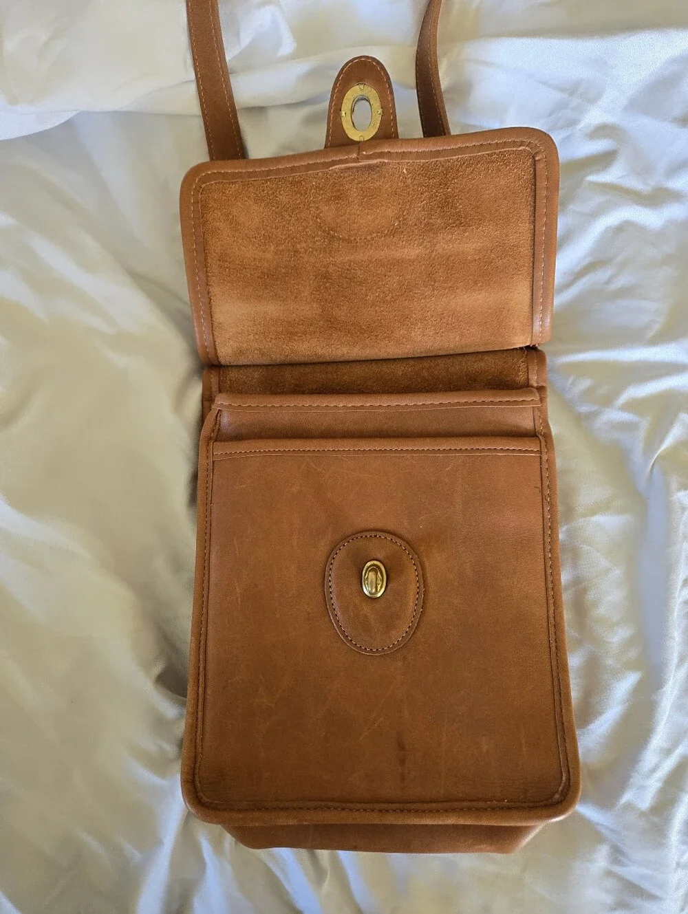 Coach Murphy 9930 Brown British Tan Vintage Bag Purse Crossbody Pre-94 Leather